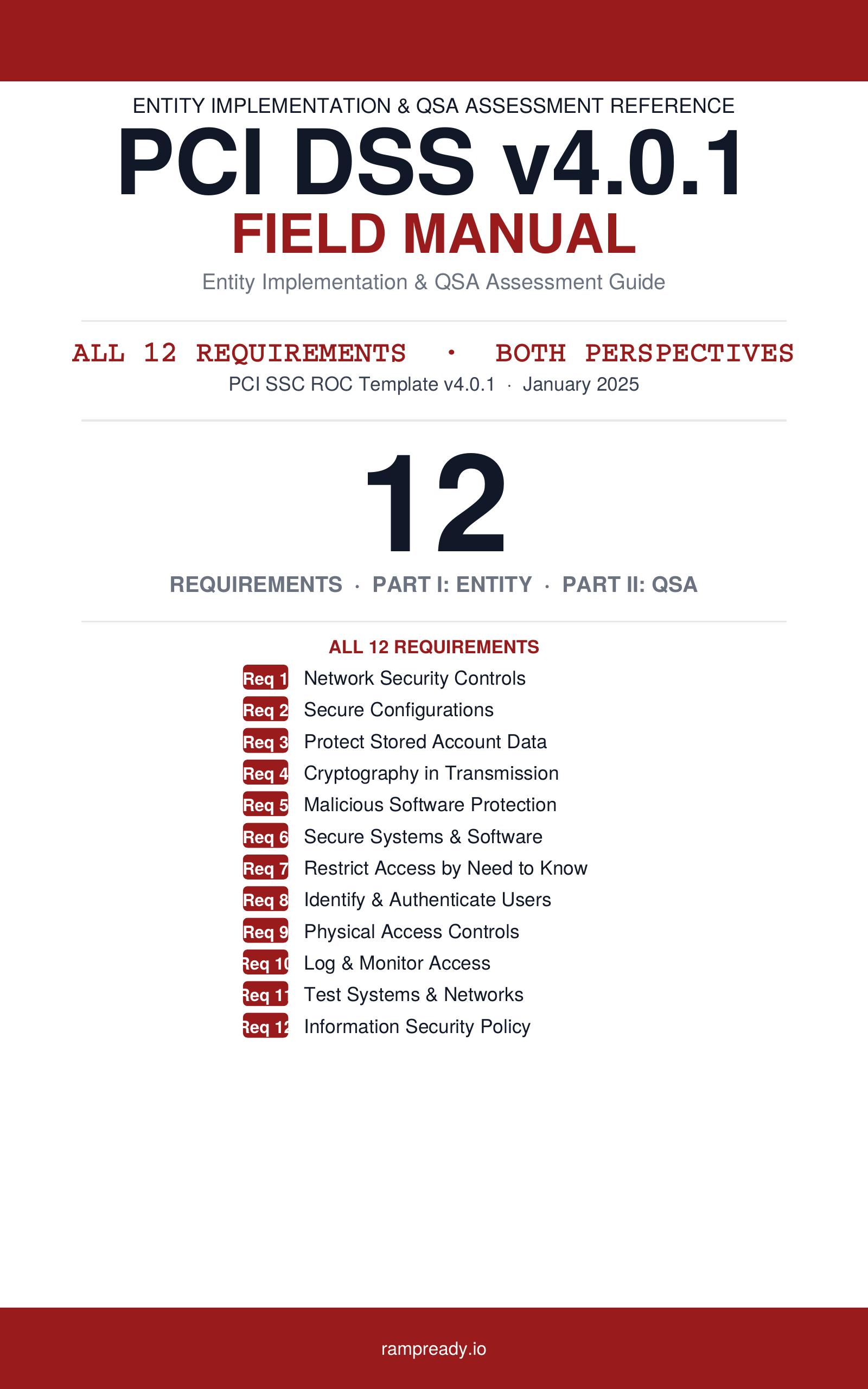 PCI DSS v4.0.1 Field Manual