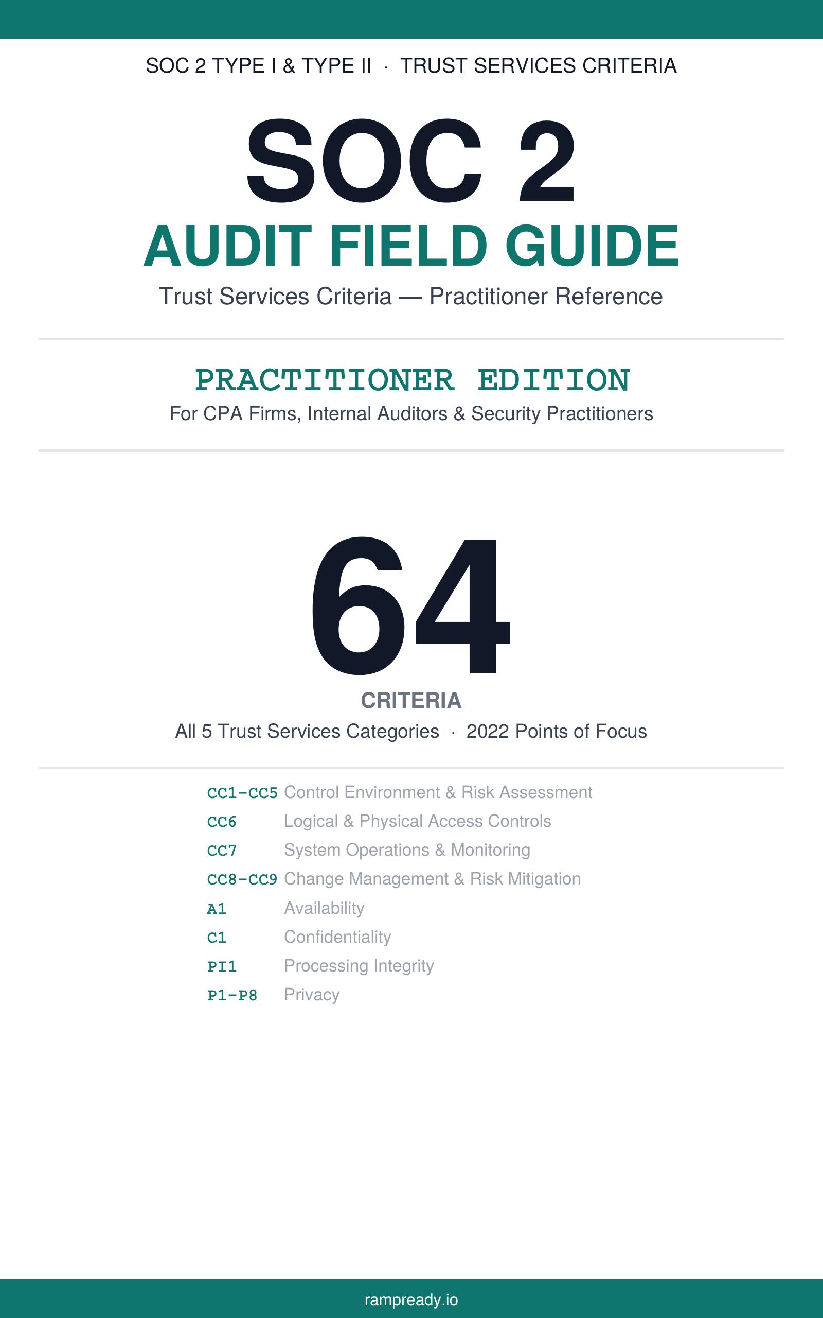 SOC 2 Audit Field Guide